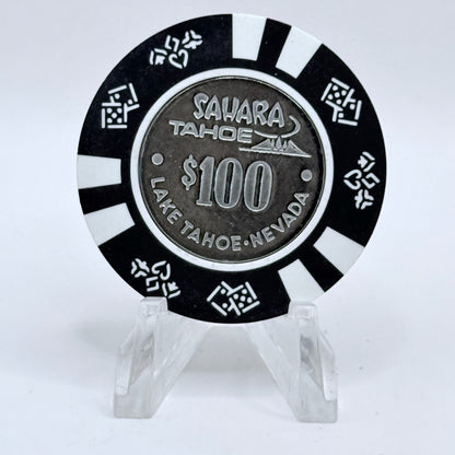 Sahara Tahoe Lake Tahoe Nevada 1990s LE $100 Imitation Chip N5513