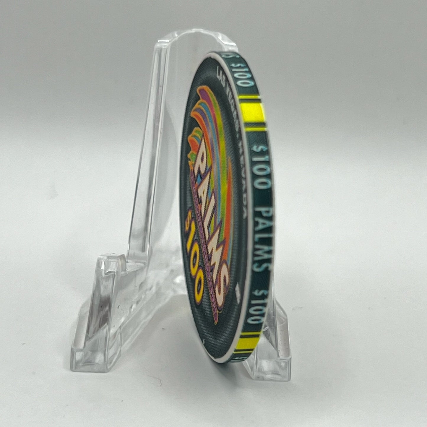 Palms Casino Resort Las Vegas Nevada 2003 "2nd Anniversary" LE $100 Casino Chip E2029