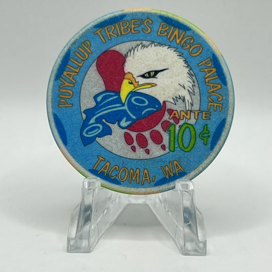 Puyallup Tribe Tacoma Washington $0.10 Casino Chip