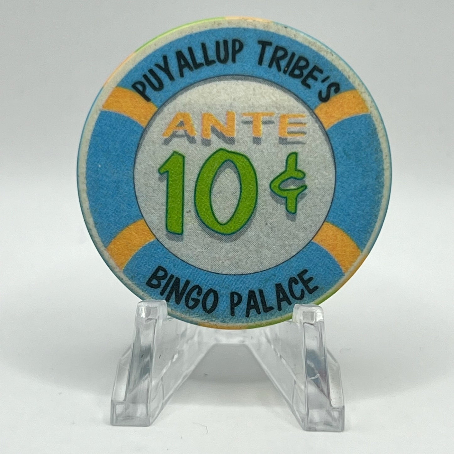 Puyallup Tribe Tacoma Washington $0.10 Casino Chip