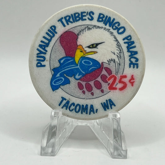 Puyallup Tribe Tacoma Washington $0.25 Casino Chip