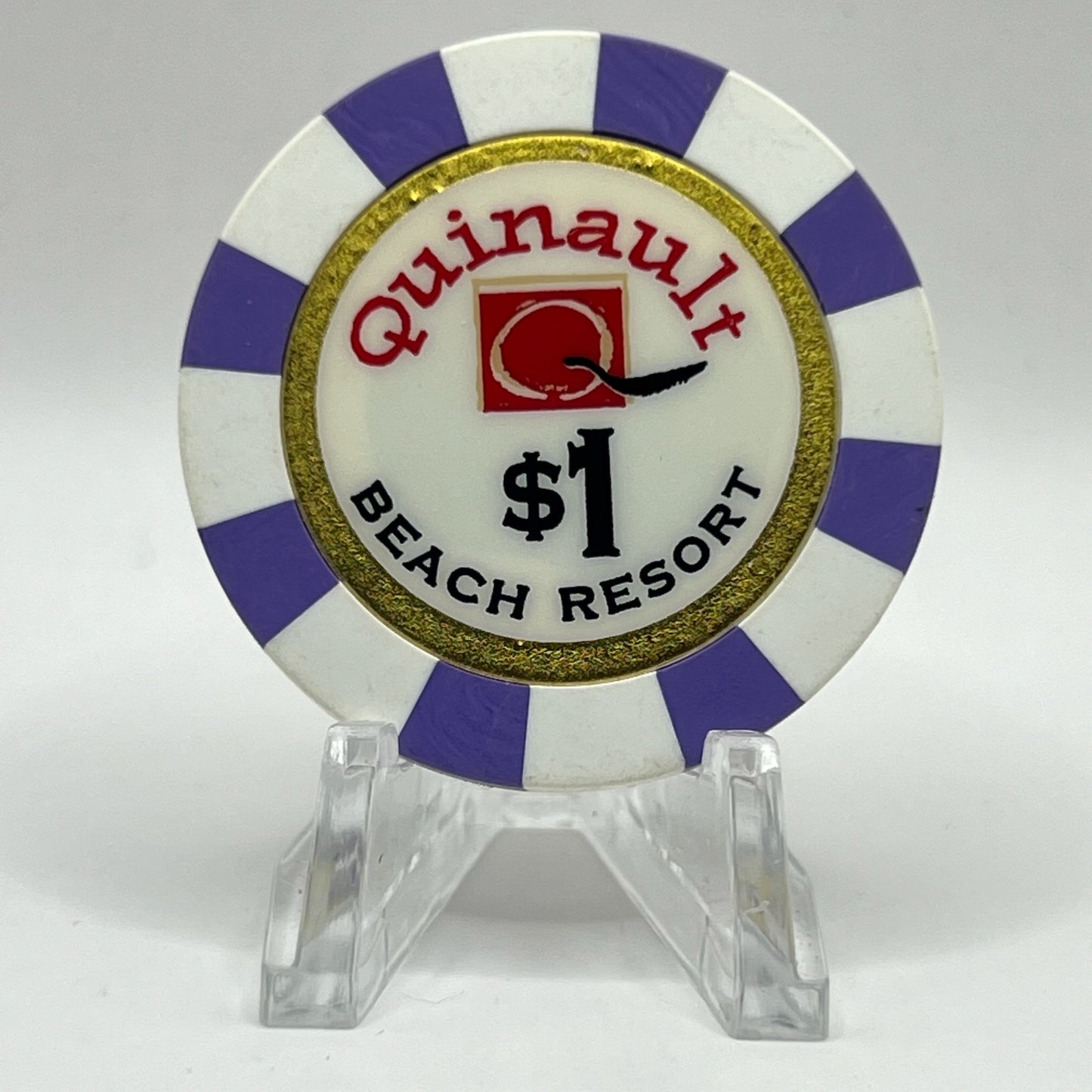Quinault Beach Resort Ocean Shores Washington 2000 $1 Casino Chip