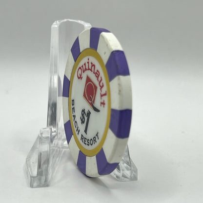 Quinault Beach Resort Ocean Shores Washington 2000 $1 Casino Chip