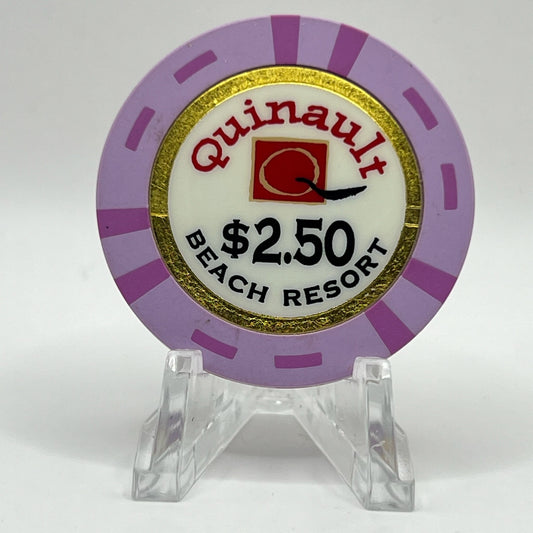 Quinault Beach Resort Ocean Shores Washington 2000 $2.50 Casino Chip