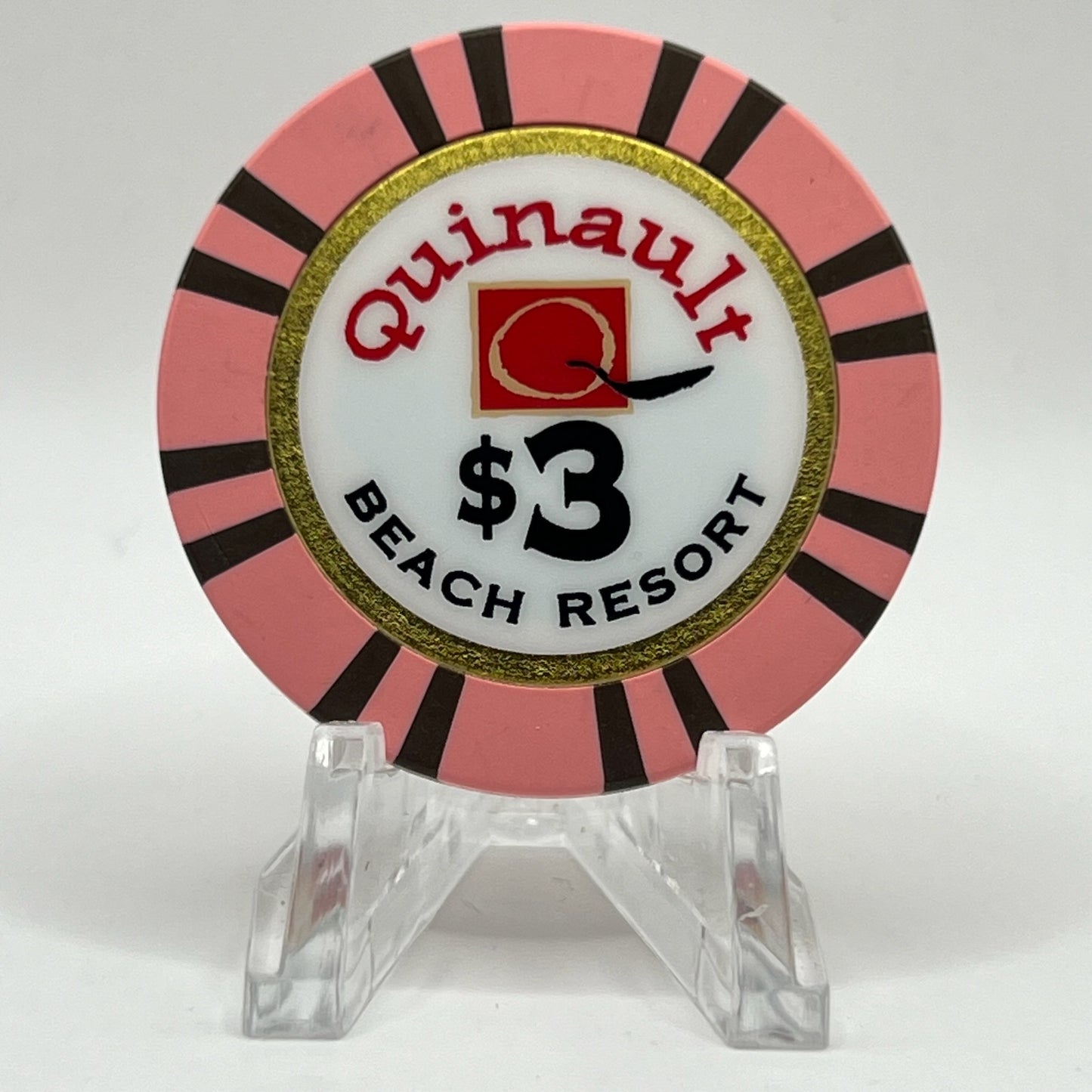 Quinault Beach Resort Ocean Shores Washington 2005 $3 Casino Chip