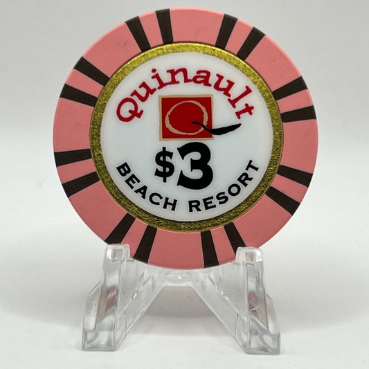 Quinault Beach Resort Ocean Shores Washington 2005 $3 Casino Chip
