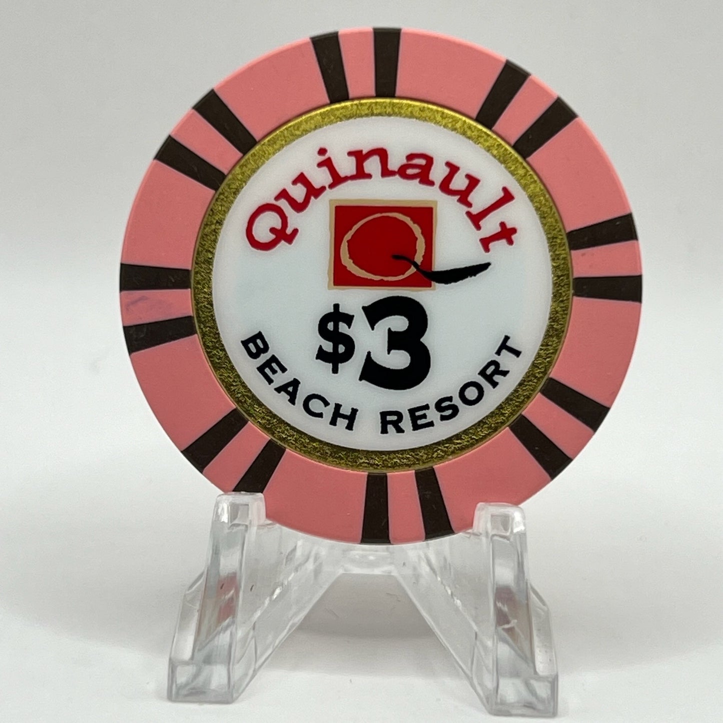 Quinault Beach Resort Ocean Shores Washington 2005 $3 Casino Chip