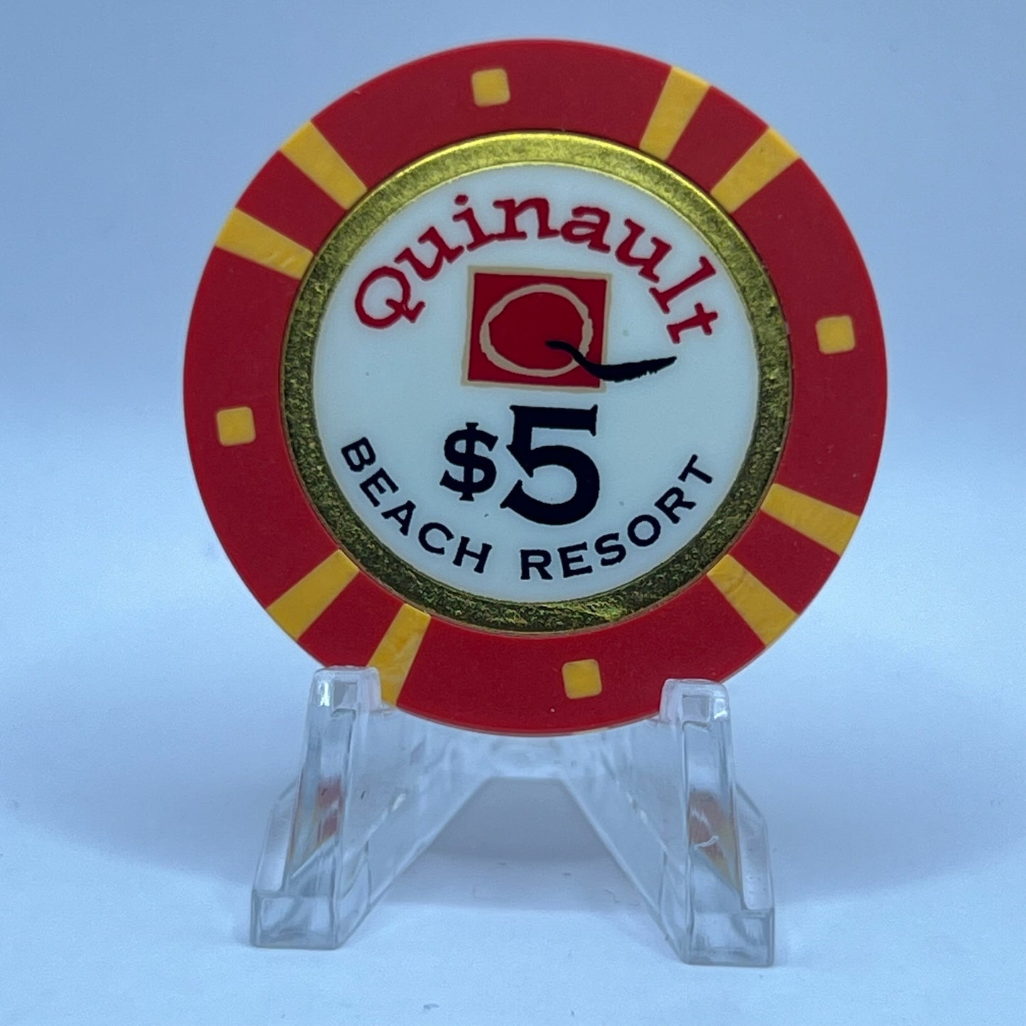 Quinault Beach Resort Ocean Shores Washington 2000 $5 Casino Chip