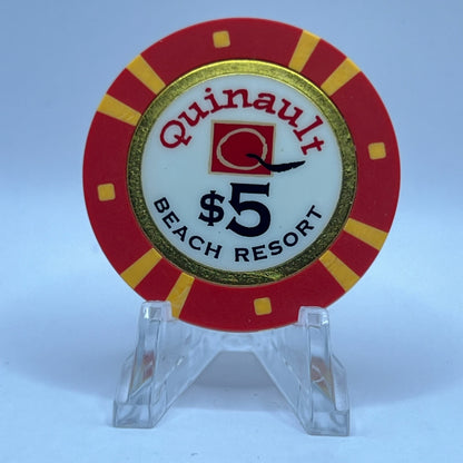 Quinault Beach Resort Ocean Shores Washington 2000 $5 Casino Chip