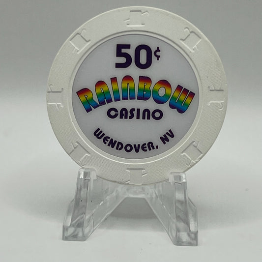Rainbow Casino Wendover Nevada 2019 $0.50 Casino Chip D2832