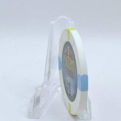 1st Jackpot Tunica Mississippi 2017 $1 Casino Chip