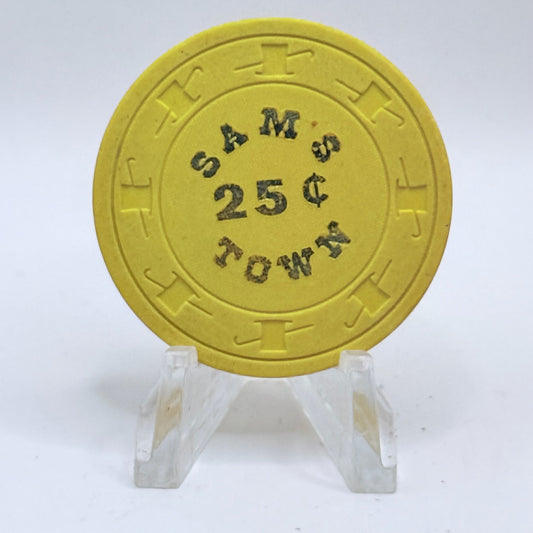 Sam's Town Las Vegas Nevada 1979 $0.25 Casino Chip N7815