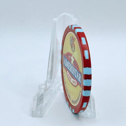 Ameristar Vicksburg Mississippi 'Bottleneck Blues Bar' LE $5 Casino Chip