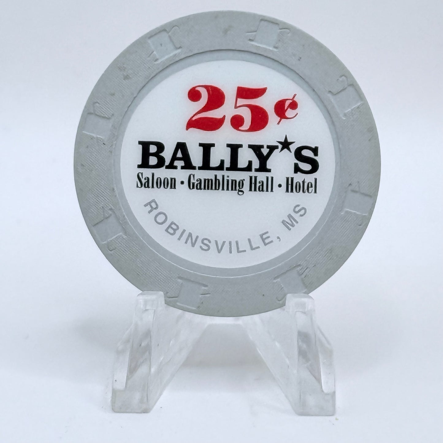 Bally's Robinsonville Mississippi $0.25 Casino Chip