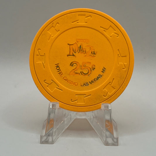 Union Plaza Las Vegas Nevada $0.25 Casino Chip N7869