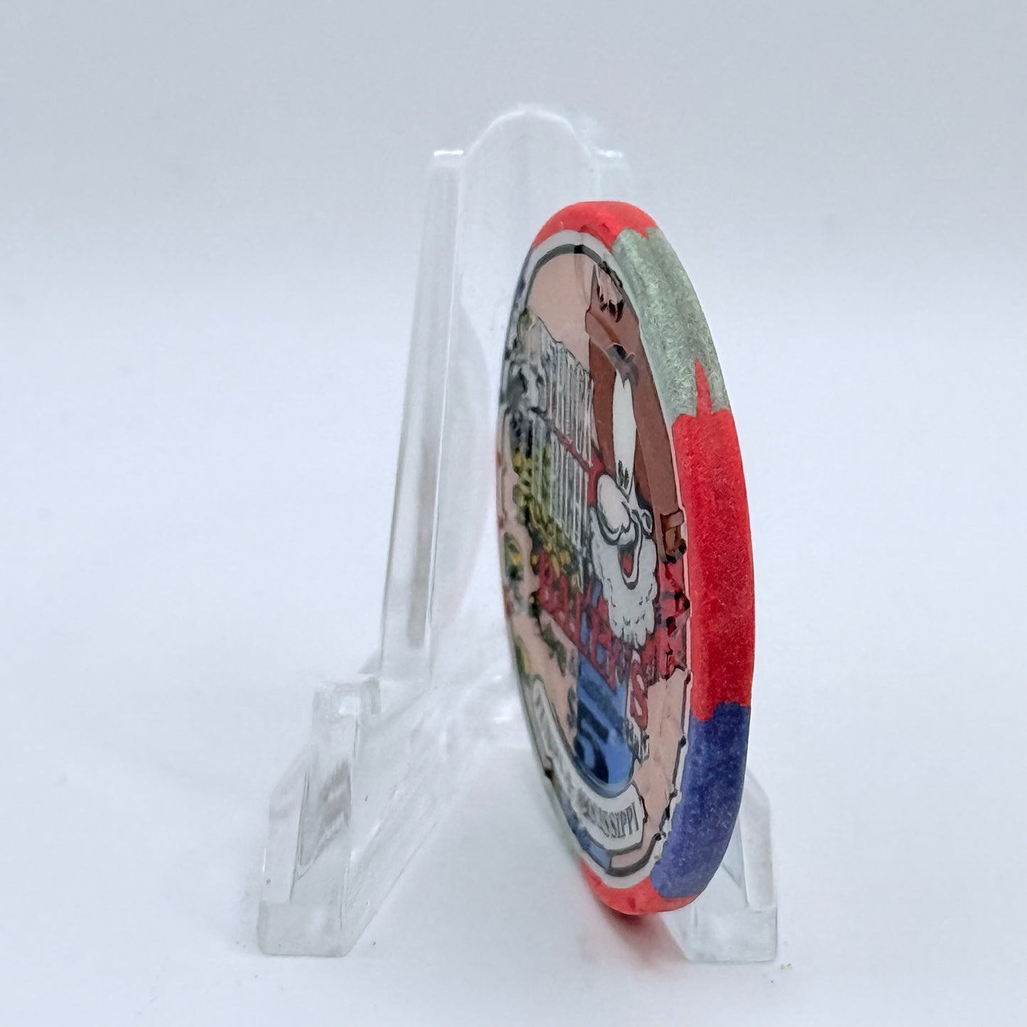 Bally's Robinsonville Mississippi 'Jim Farnham Collection' $5 Manufacturer Sample Chips