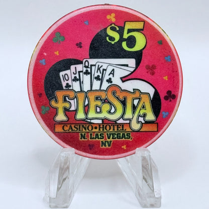 Fiesta Rancho N. Las Vegas Nevada 1998 $5 Casino Chip V2425