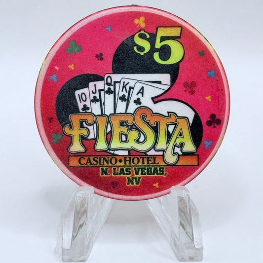 Fiesta Rancho N. Las Vegas Nevada 1998 $5 Casino Chip V2425