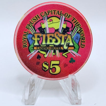 Fiesta Rancho N. Las Vegas Nevada 1998 $5 Casino Chip V2425