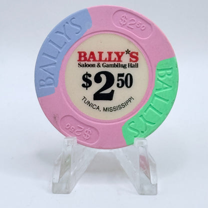 Bally's Robinsonville Mississippi $2.50 Casino Chip