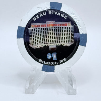 Beau Rivage Biloxi Mississippi 'Southern Poker Championship' $1 Casino Chip