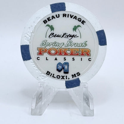 Beau Rivage Biloxi Mississippi 'Spring Break Poker Classic' $1 Casino Chip