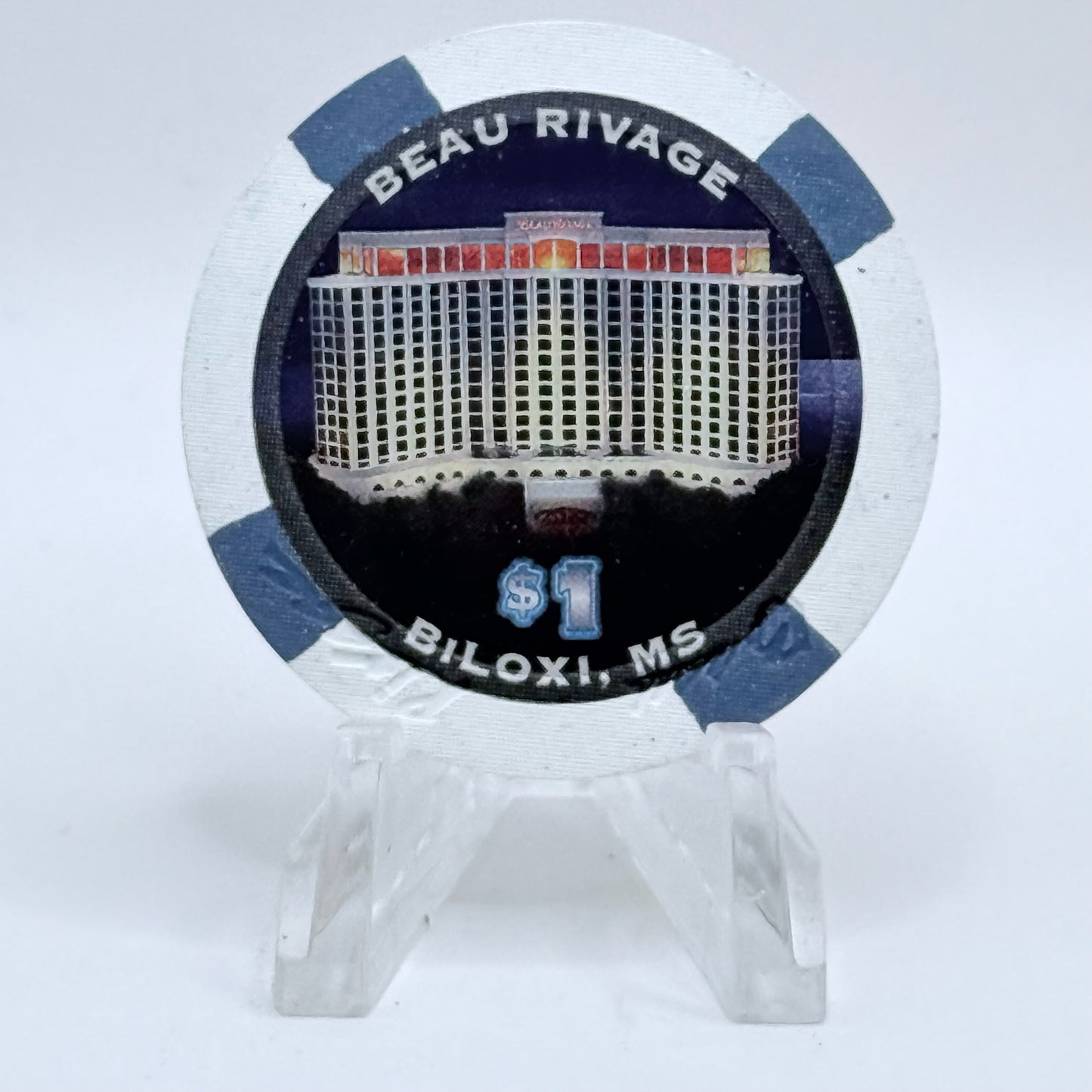 Beau Rivage Biloxi Mississippi 'Spring Break Poker Classic' $1 Casino Chip