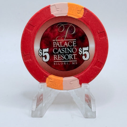 Palace Biloxi Mississippi $5 Casino Chip