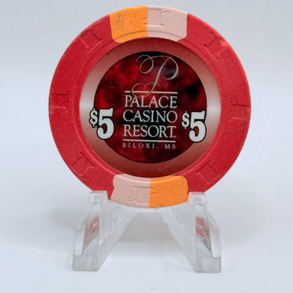 Palace Biloxi Mississippi $5 Casino Chip
