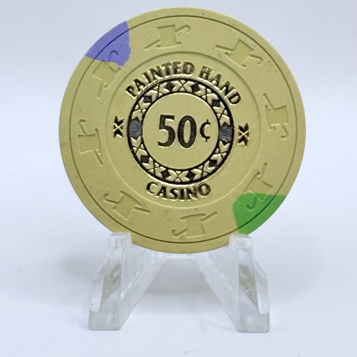 Painted Hand Casino Yorkton Saskatchewan Series 1 $0.50 Casino Chip