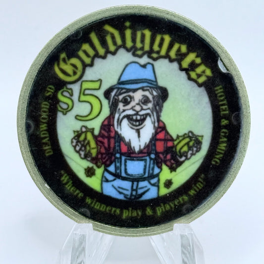 Goldiggers Deadwood South Dakota 1994 Slot Tokens D4100
