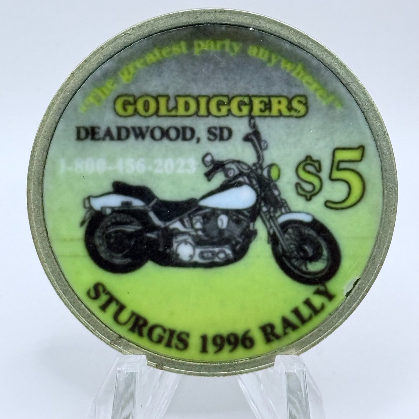Goldiggers Deadwood South Dakota 1994 Slot Tokens D4100