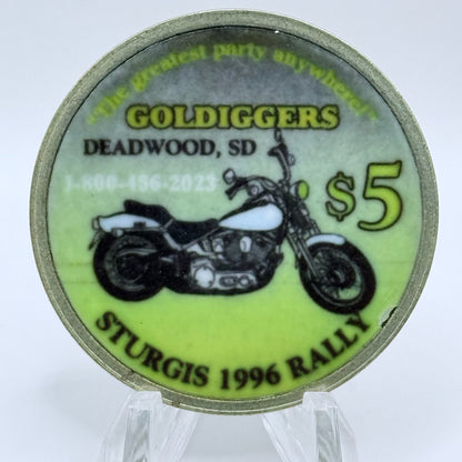 Goldiggers Deadwood South Dakota 1994 Slot Tokens D4100