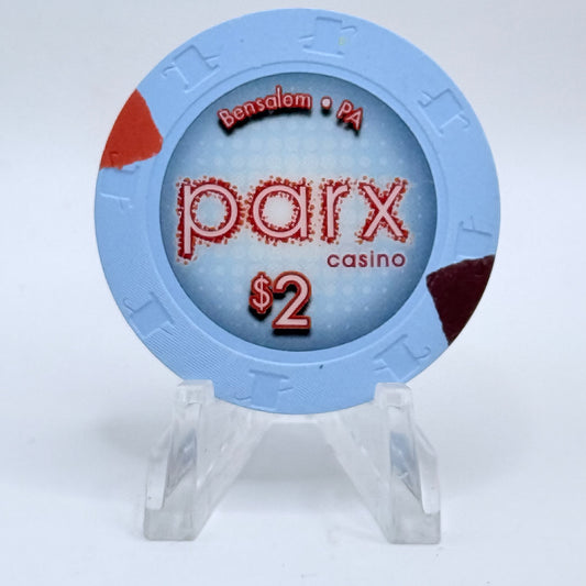 Parx Casino Bensalem Pennsylvania $2 Casino Chip