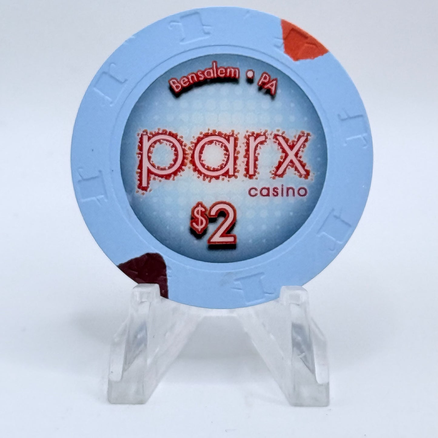 Parx Casino Bensalem Pennsylvania $2 Casino Chip