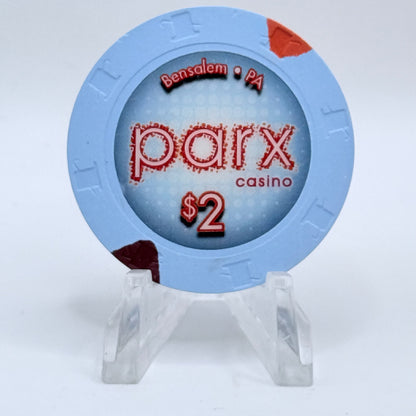 Parx Casino Bensalem Pennsylvania $2 Casino Chip