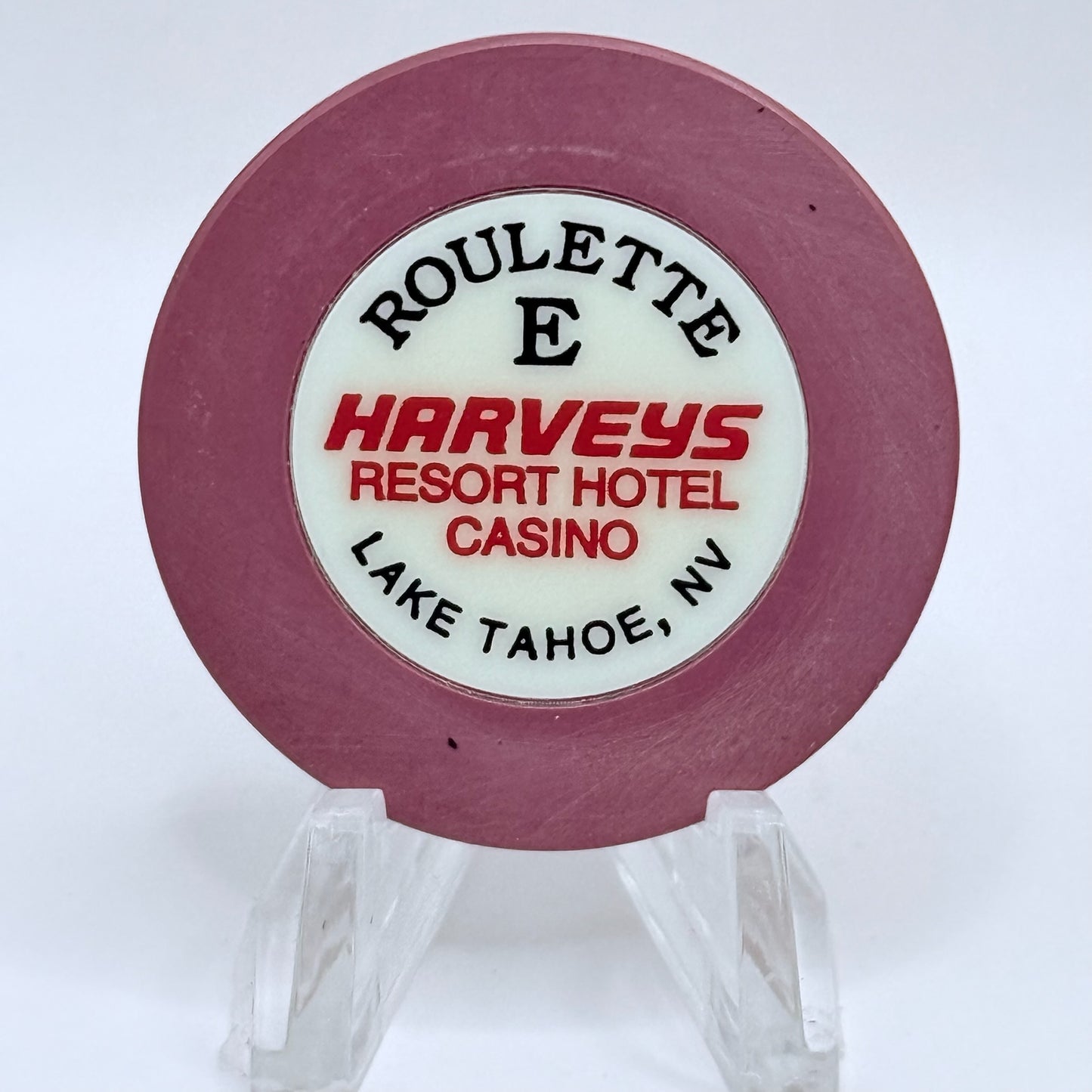 Harvey's (Wagon Wheel) Lake Tahoe Nevada 1997 Series 1085 Roulette Casino Chip E1109
