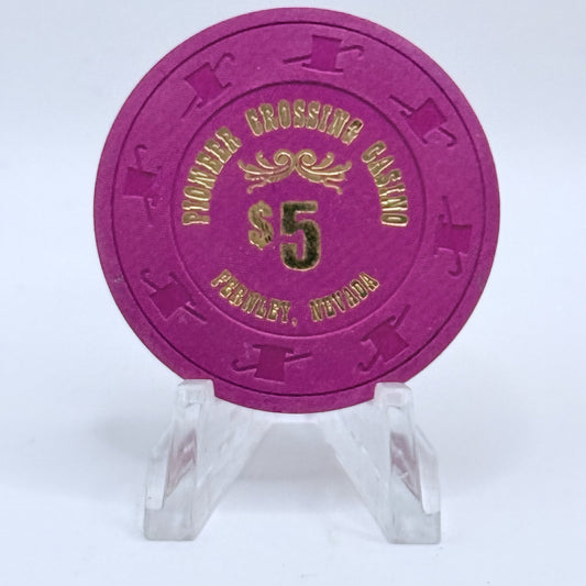 Pioneer Crossing Fernley Nevada 2007 $5 Casino Chip E6546