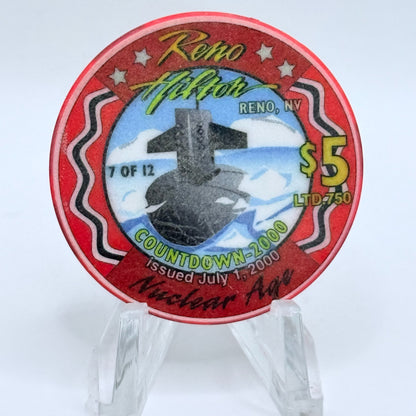 Harvey's (Wagon Wheel) Lake Tahoe Nevada 1986 $25 Casino Chip N6452