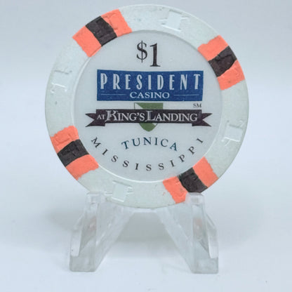 President Tunica Mississippi Series 1 $1 Casino Chip