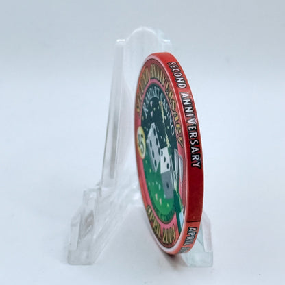Rampart Casino Las Vegas Nevada 2004 'Second Anniversary' LE $5 Casino Chip E3146