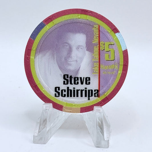Harrah's Lake Tahoe Nevada 2004 'Steve Schirripa' LE $5 Casino Chip