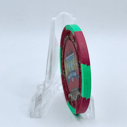 Resorts International Atlantic City New Jersey 1995 'Happy New Year' LE $5 Casino Chip