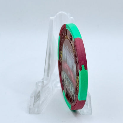 Resorts International Atlantic City New Jersey 1995 'New Years Eve' LE $5 Casino Chip