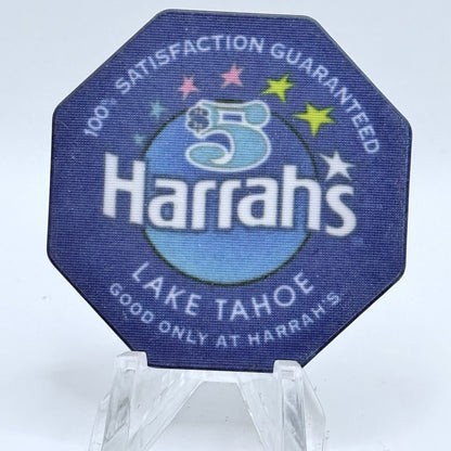 Harrah's Lake Tahoe Nevada 1996 $5 Casino Chip V4450