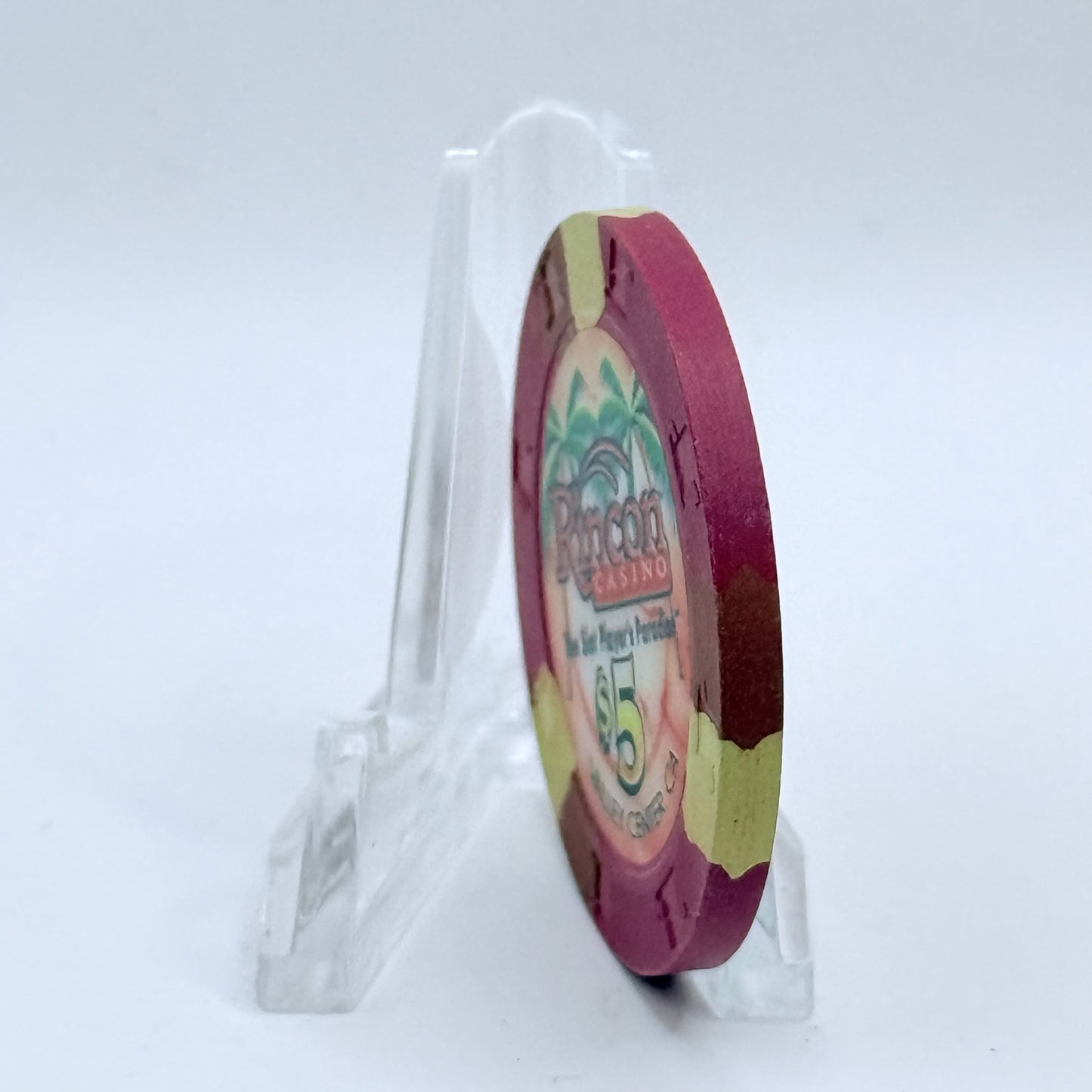 Rincon Casino Valley Center California $5 Casino Chip