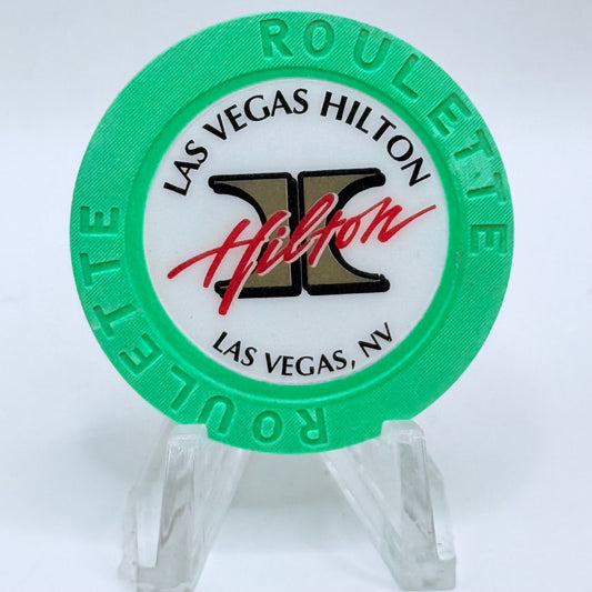 Las Vegas Hilton Las Vegas Nevada 1990 Series 8 Roulette Casino Chip