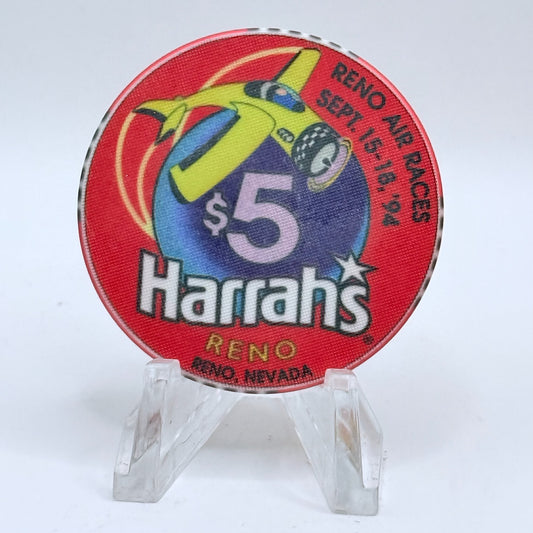 Harrah's Reno Nevada 1994 LE $5 Casino Chip N0622