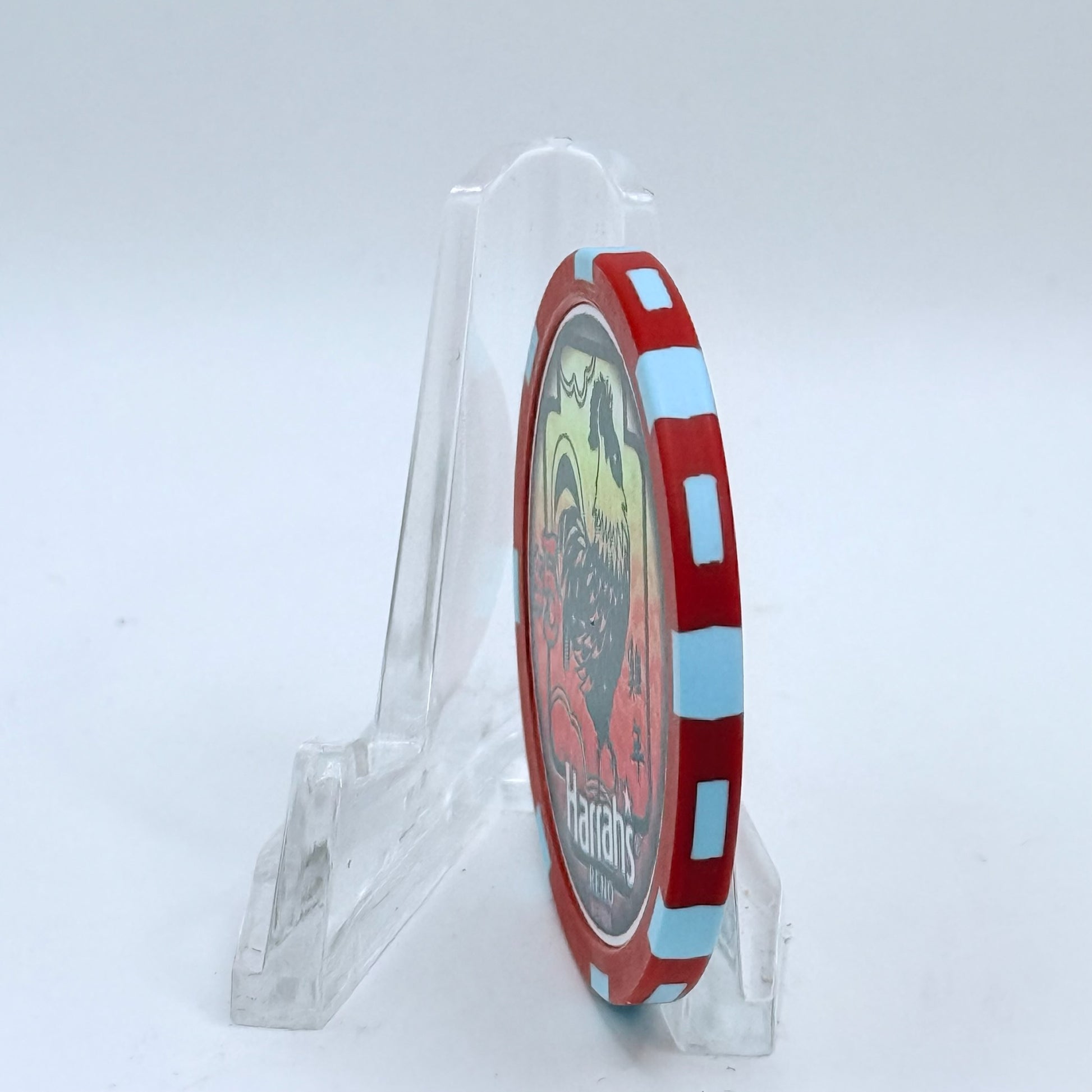 Harrah's Reno Nevada 2005 'Year Of The Rooster' LE $5 Casino Chip E4654