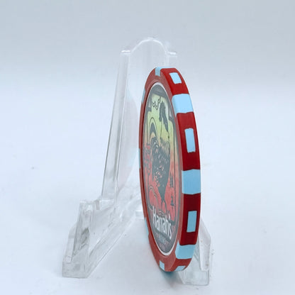Harrah's Reno Nevada 2005 'Year Of The Rooster' LE $5 Casino Chip E4654